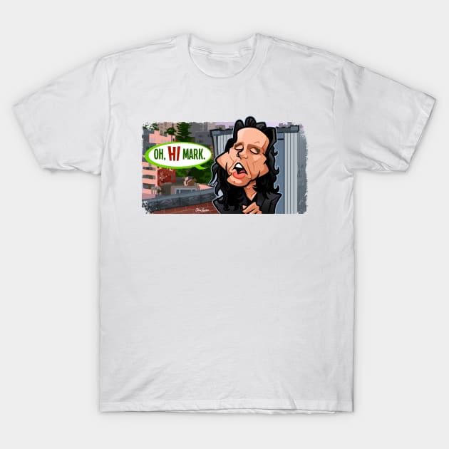 Oh Hi Mark T-Shirt by binarygod